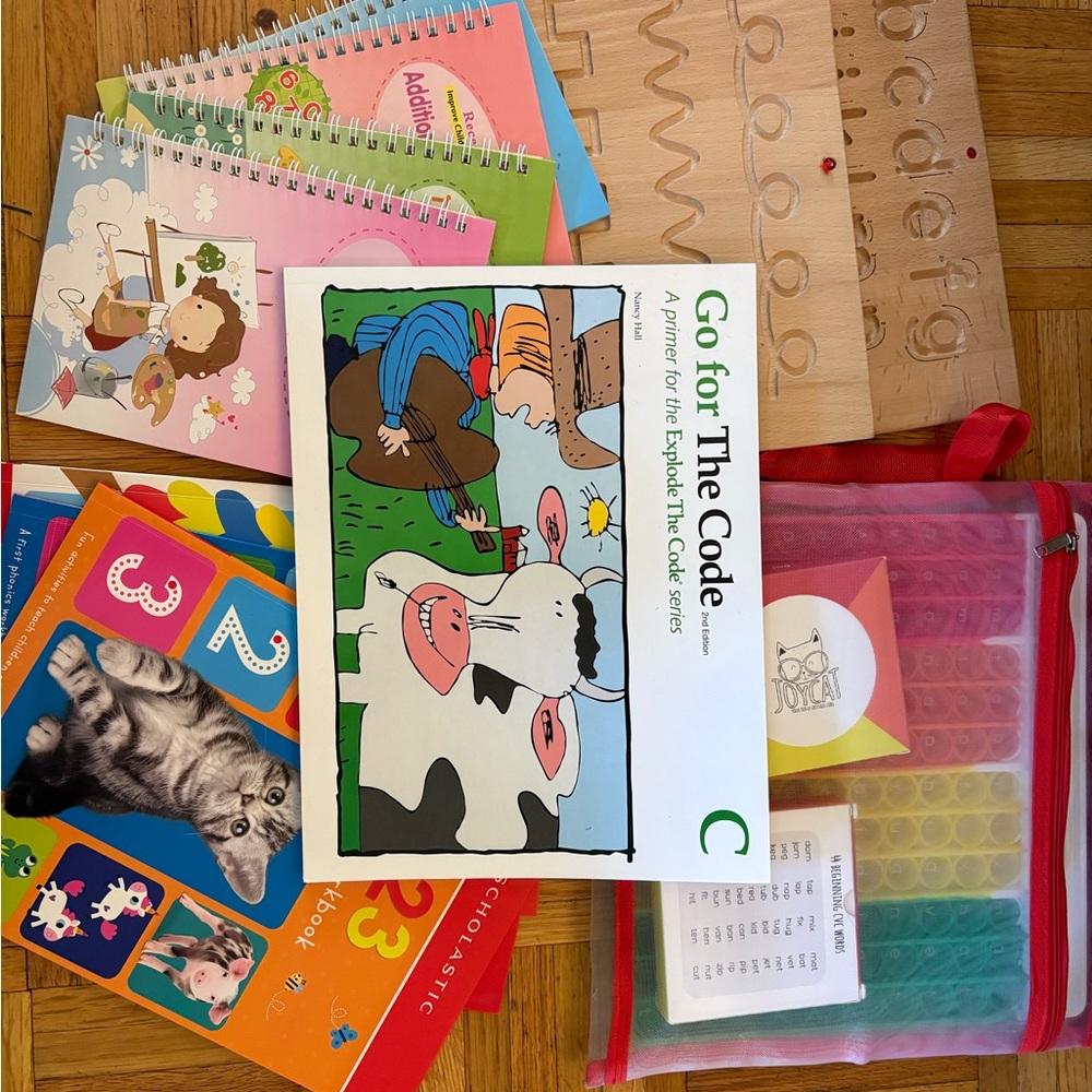 K-1 educational materials, explode the code